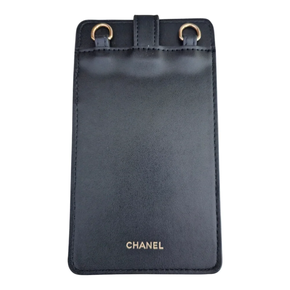 GWP Chanel Coco Crush Black Quilted Phone Case